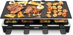 Cusimax CMRC-300 Raclettegrill voor 8 personen met omkeer..., Witgoed en Apparatuur, Gourmetstellen, Verzenden, Nieuw