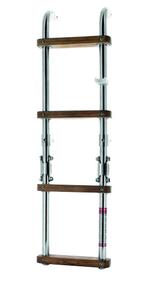 Bieden: Vetus SLFM4A bathing ladder foldable 4 steps with t, Watersport en Boten, Bootonderdelen, Ophalen of Verzenden, Nieuw