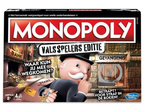 Hasbro Monopoly - Valsspelers Editie van €49,99 voor €34,99, Kinderen en Baby's, Speelgoed | Overig, Ophalen