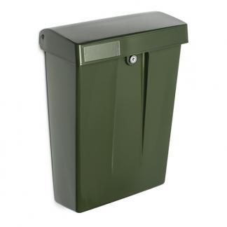 Brievenbus met slot | Intersteel (Kunststof, Groen), Tuin en Terras, Brievenbussen, Nieuw, Verzenden