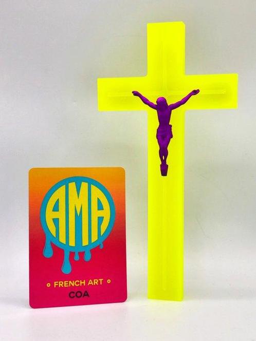 AMA • Pope - NEON PARADISE, Antiek en Kunst, Kunst | Designobjecten