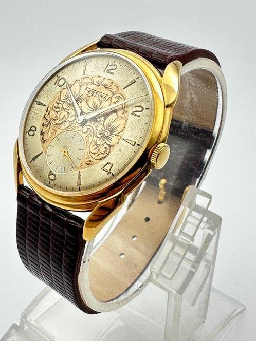 Festina - Floral Guilloché Dial – Manual Wind – AS1130 – ca., Sieraden, Tassen en Uiterlijk, Horloges | Heren