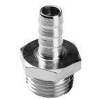 Slangpilaar met buitendraad - 12mm x 1/2 - Messing - Per st, Tuin en Terras, Hand-tuingereedschap, Ophalen of Verzenden, Nieuw