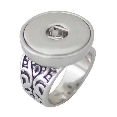 Fako Bijoux® - Ring Voor Click Buttons - Retro Model 2, Sieraden, Tassen en Uiterlijk, Ringen, Verzenden