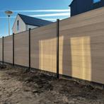 ACTIE - Premium Composiet Schutting Grijs, Tuin en Terras, Schuttingen, Ophalen of Verzenden, Nieuw, Kunststof, 1 tot 2 meter