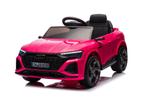 Audi S Q8, 12 volt elektrische kinderauto met rubberen bande, Ophalen of Verzenden, Nieuw
