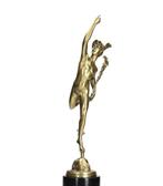 sculptuur, Mercury - Nike - 49 cm - Brons, Antiek en Kunst