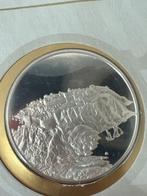 Wereld. Silver medal Monaco Prinz Florestan 20g(.925)