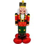 Helium Ballon Notenkraker Standaard Leeg 127cm, Hobby en Vrije tijd, Feestartikelen, Verzenden, Nieuw