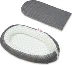 Babynestje - Wasbare hoes - 100% katoen - Grijze sterren, Kinderen en Baby's, Ophalen of Verzenden, Nieuw