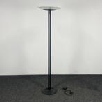 Hoge Vloerlamp - Glazen Lampenkap, Huis en Inrichting, Ophalen of Verzenden, Gebruikt