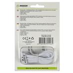 Benson USB naar Type C kabel - 2 meter - wit - duurzaam e..., Ophalen of Verzenden, Nieuw