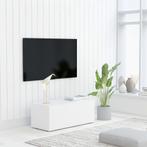 vidaXL Tv-meubel 80x34x30 cm bewerkt hout wit, Huis en Inrichting, Verzenden, Nieuw, 50 tot 100 cm, Minder dan 100 cm