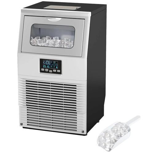 TRUUSK Commerciële IJsblokjesmachine 30kg/24H IJsmachine Met, Huis en Inrichting, Keuken | Keukenbenodigdheden, Nieuw, Verzenden