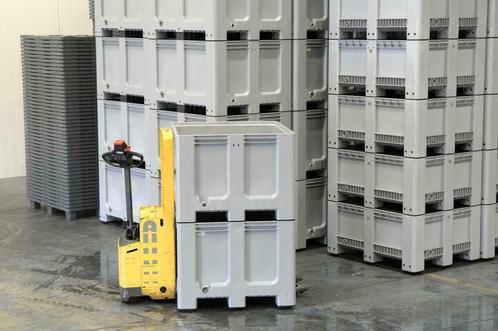 Plastic palletboxen, kuubskist, palletbox 120x100 cm, Zakelijke goederen, Kantoor en Winkelinrichting | Magazijn, Stelling en Opslag