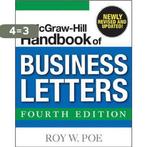 The Mcgraw-Hill Handbook of Business Letters 9780071460804, Verzenden, Zo goed als nieuw, Roy Poe