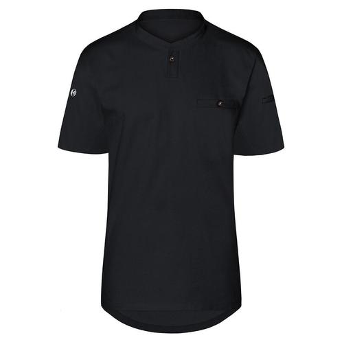GGM Gastro | (6 stuks) KARLOWSKY | Korte Mouw Heren |, Kleding | Heren, Overhemden, Zwart, Nieuw, Verzenden