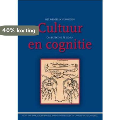 Cultuur en cognitie 9789055738182, Boeken, Filosofie, Zo goed als nieuw, Verzenden
