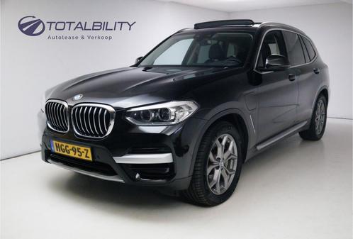 Zakelijke Lease |  BMW X3 xDrive30e High Executive X-Line 29, Auto's, BMW, Dealer onderhouden, Lease, Zwart, Automaat, SUV of Terreinwagen