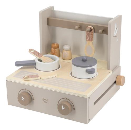 Label Label Nougat Houten Kookstel LLWT-37124, Kinderen en Baby's, Speelgoed | Houten speelgoed, Nieuw, Verzenden