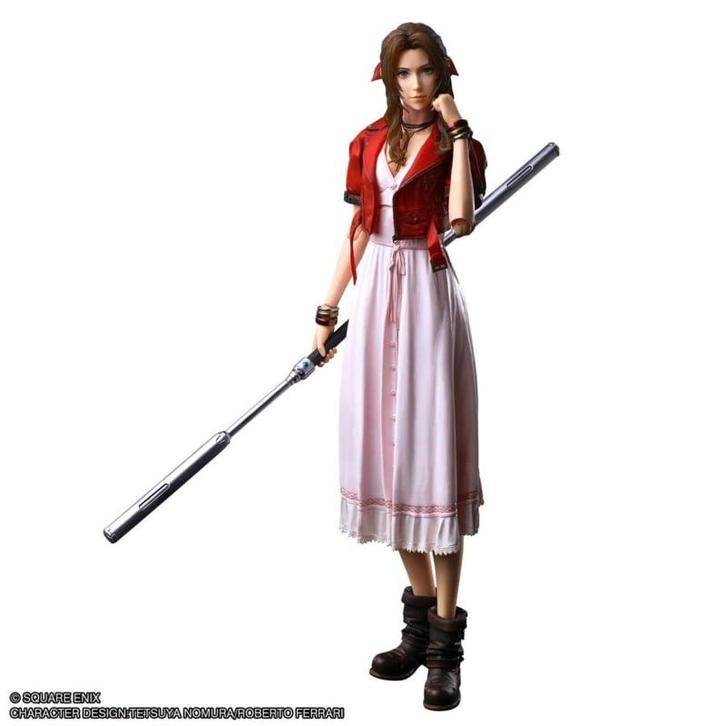 Final Fantasy VII Remake Play Arts Kai Aerith Gainsborough -, Verzamelen, Film en Tv, Zo goed als nieuw, Verzenden