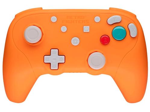 Retro Fighers BattlerGC 2.4g wireless controller orange, Spelcomputers en Games, Spelcomputers | Nintendo GameCube, Verzenden