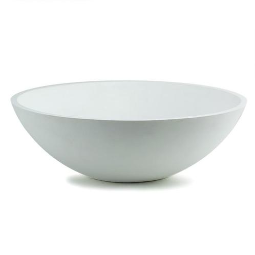 Waskom Solid Surface mat wit 38x38x12 cm, Huis en Inrichting, Badkamer | Badkamermeubels, Nieuw, Verzenden
