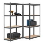 2 stuk Stellingkast / Opbergrek - Easy - 160 x 80 x 40 cm -, Huis en Inrichting, Verzenden, Nieuw