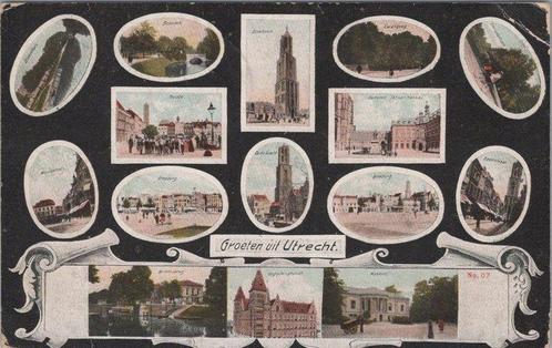 UTRECHT - Meerluik Groeten uit Utrecht, Verzamelen, Ansichtkaarten | Nederland, Verzenden