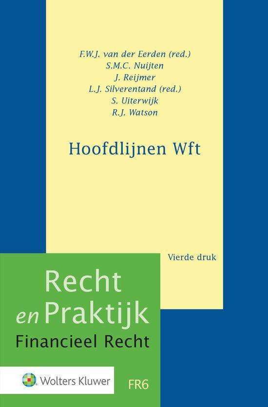 9789013149203 Recht en praktijk - Hoofdlijnen Wft, Boeken, Schoolboeken, Zo goed als nieuw, Verzenden