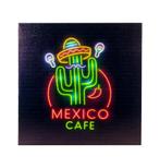 Neon Bord Café Mexico Met LED, Ophalen of Verzenden, Nieuw