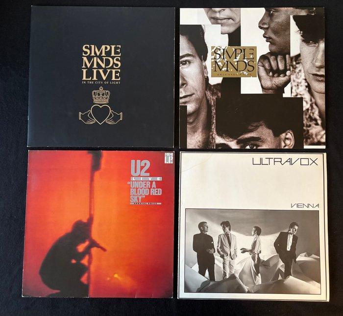 Simple Minds, U2, Ultravox - 4 x LPs - In the city of Light, Cd's en Dvd's, Vinyl Singles