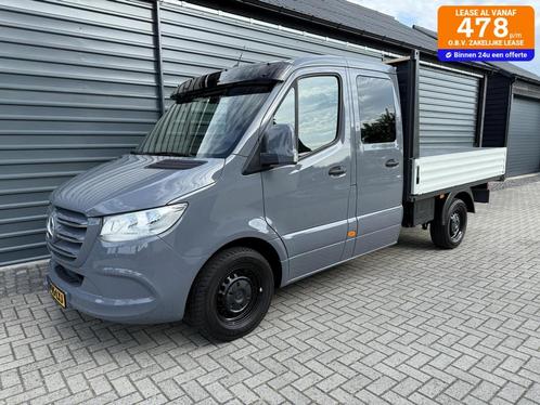 Zakelijke Lease |  Mercedes-Benz Sprinter 317 CDI 170 PK Pic, Auto's, Bestelauto's, Onderhoudsboekje, Lease, Zwart, Handgeschakeld