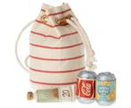 Maileg - Strandset (zonnebrand en 2 blikjes drinken), Nieuw