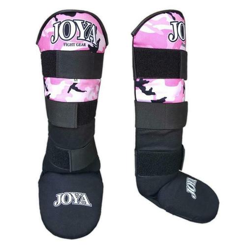 Joya Velcro Scheen/wreefbeschermer - Pink Camo, Sport en Fitness, Vechtsporten en Zelfverdediging, Nieuw, Ophalen of Verzenden