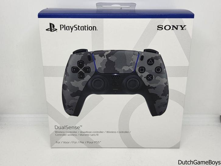 Playstation 5 / PS5 - Controller - Camouflage - New, Spelcomputers en Games, Spelcomputers | Sony PlayStation 5, Gebruikt, Verzenden
