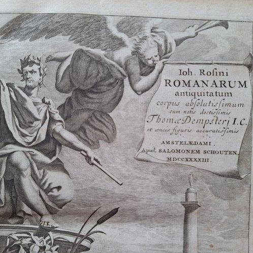 J. Rosini - Iohannis Rosini Antiquitatum Romanarum Corpus -, Antiek en Kunst, Antiek | Boeken en Bijbels