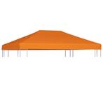 vidaXL Prieeldak 310 g/m² 4x3 m oranje, Tuin en Terras, Partytenten, Verzenden, Nieuw