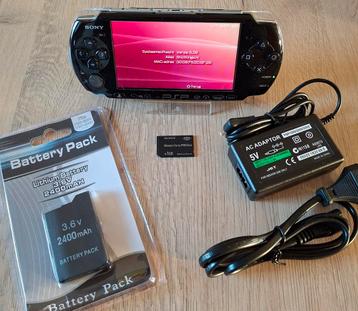 PSP 3000 complete set 1GB beschikbaar voor biedingen