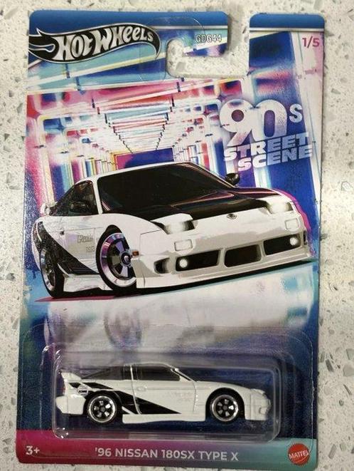 Hot Wheels 1:64 - Modelauto (5) - Nissan, Mitsubishi,, Hobby en Vrije tijd, Modelauto's | 1:5 tot 1:12