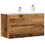 Badkamerwandkast Hout - OP=OP! Outlet Deal (badkamerkast), Huis en Inrichting, Badkamer | Badkamermeubels, (Half)hoge kast, Nieuw