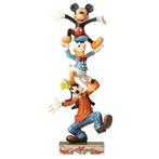 Disney Traditions – Teetering Tower (goofy, donald duck and, Ophalen of Verzenden, Mickey Mouse, Nieuw, Beeldje of Figuurtje