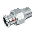 BONFIX M-press C-staal 3-delige koppeling 1 bu.dr. x 22 mm, Doe-het-zelf en Verbouw, Buizen en Afvoer, Ophalen of Verzenden, Nieuw