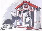 Het perspectief voor het nieuwe jaar (lijst optie, Lithos), Antiek en Kunst, Verzenden