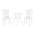 Bistroset Lupsam tuinset 3-delig wit casa.pro, Tuin en Terras, Verzenden, Nieuw