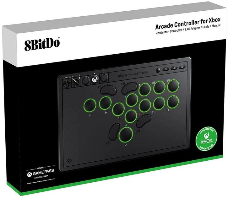 8BitDo Arcade Controller voor Xbox / PC, Spelcomputers en Games, Games | Pc, Verzenden