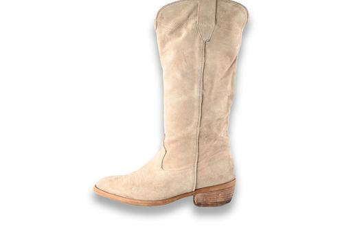 Notre-V Cowboy laarzen in maat 37 Beige | 10% extra korting, Kleding | Dames, Schoenen, Beige, Gedragen, Verzenden