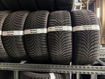 195-50-15 Hankook Winterbanden 6.5mm Incl Montage 195 50 15 beschikbaar voor biedingen