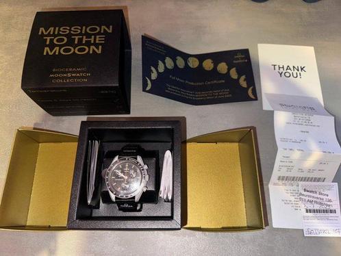Omega x Swatch - Mission To Moonshine Gold Strawberry -, Sieraden, Tassen en Uiterlijk, Horloges | Heren