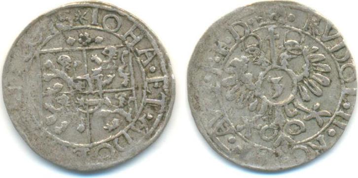 3 Kreuzer Muenzstaette Alsenz o J Salm Grumbach: Johann e..., Postzegels en Munten, Munten | Europa | Niet-Euromunten, Verzenden